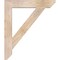 Ekena Millwork Traditional Slat Smooth Bracket, Douglas Fir, 3 1/2"W x 24"D x 28"H BKT04X24X28TRA06SDF - alternate 2